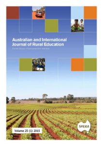 image of AIJRE Cover